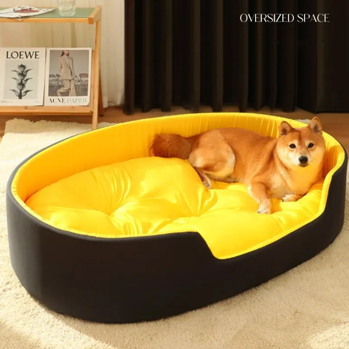 CozyNest™ Calming Pet Bed – Anti-Anxiety Comfort for Dogs & Cats