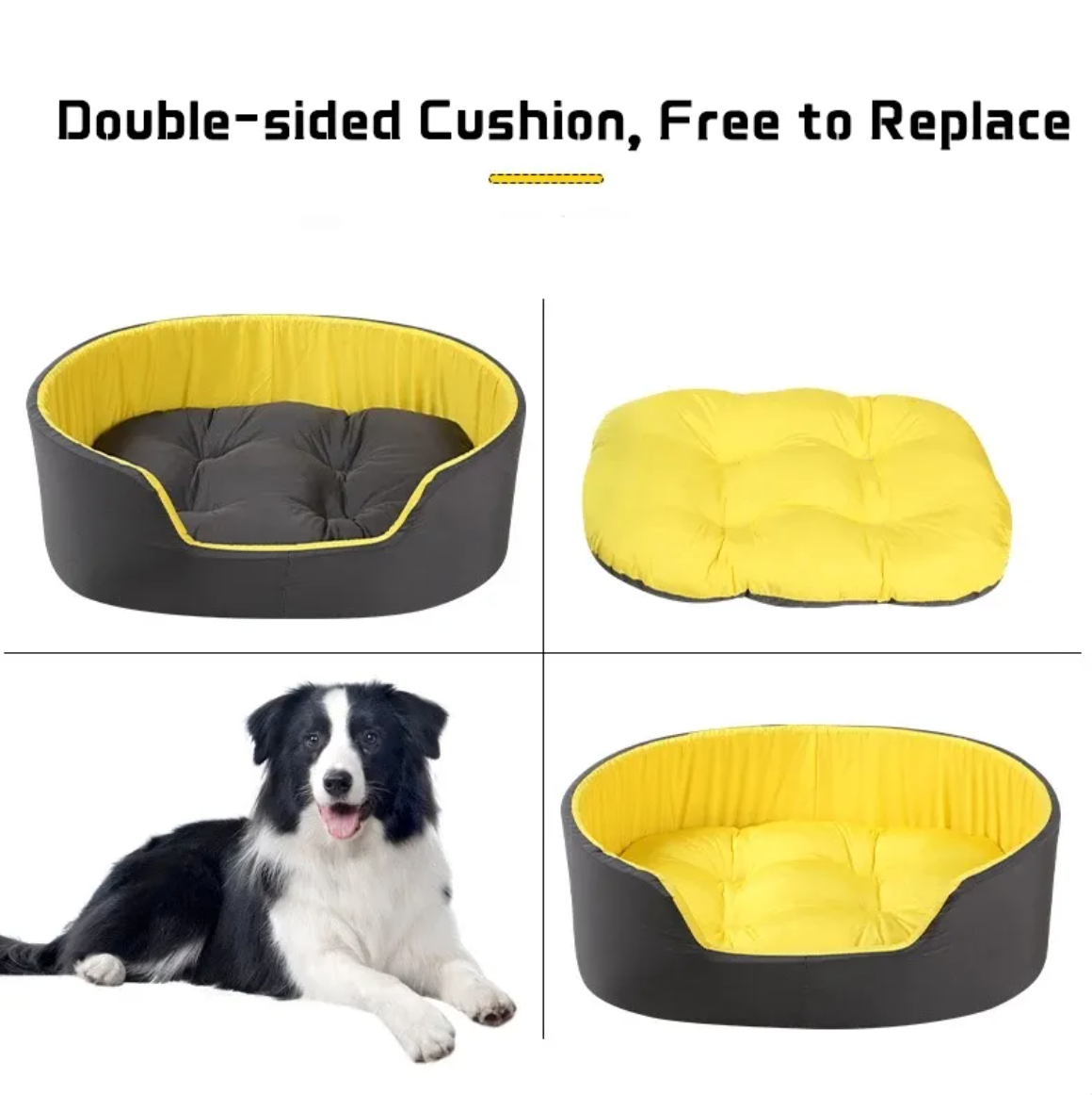 CozyNest™ Calming Pet Bed – Anti-Anxiety Comfort for Dogs & Cats