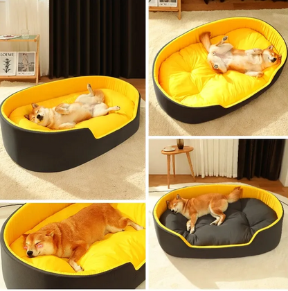 CozyNest™ Calming Pet Bed – Anti-Anxiety Comfort for Dogs & Cats